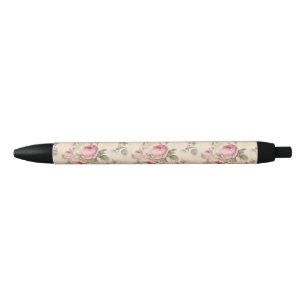 Mooie  Floral Zwarte Inkt Pen