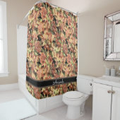 Mooie, florale achtergrond, elegant, herfst douchegordijn (In situ)