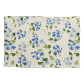 Mooie florale naadloos patroon vergeet-me-niet bl kussensloop (Achterkant)