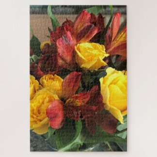 Mooie Florals Large Jigzaag Puzzle Legpuzzel