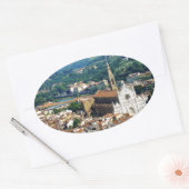 Mooie Florence Ovale Sticker (Envelop)