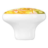 Mooie Florence Waterverf keramische deurknop Keramische Knop (Zijkant)