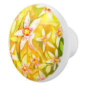 Mooie Florence Waterverf keramische deurknop Knop (Rechts)