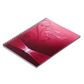 Mooie Flourish Wedding Planner | roze Notitieboek (Linkerzijde)