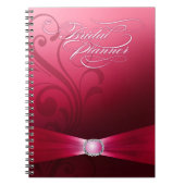 Mooie Flourish Wedding Planner | roze Notitieboek (Voorkant)