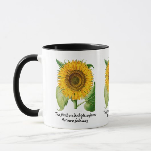 Mooie Flower Friendship Gift Cup Mok (Links)