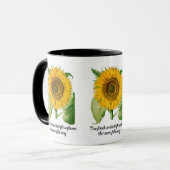Mooie Flower Friendship Gift Cup Mok (Voorkant links)