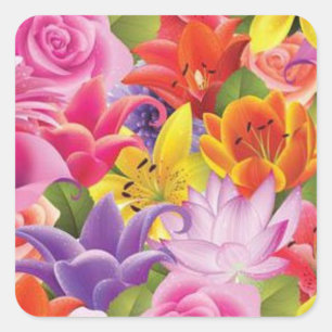 Mooie Flowers Sticker set