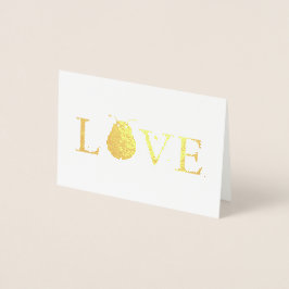 Mooie Folie 'Love Bug' Kaarten