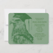 Mooie foto Afstuderen uitnodiging (Achterkant)