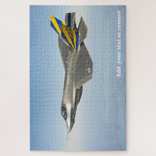Mooie foto F-35 Lightning II USAF-jachtjet Legpuzzel (Verticaal)