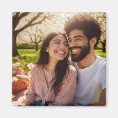 Mooie Foto Geheugen Keepsake Custom Magneet (Voorkant)