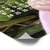 Mooie foto jaarlijkse kalender 2023 Poster (Hoek)