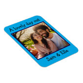Mooie Foto Keepsake Geheugen Custom Magneet (Rechterzijde)