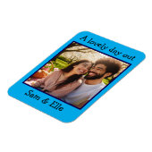 Mooie Foto Keepsake Geheugen Custom Magneet (Linkerzijde)