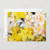 Mooie foto-lantaarnvloed drijft op water briefkaart (Voorkant / Achterkant)