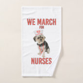 Mooie foto van Bengal Tiger Face Bad Handdoek (Handdoek)