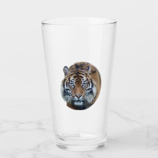 Mooie foto van Bengal Tiger Face Glas (Voorkant)