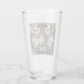 Mooie foto van Bengal Tiger Face Glas (Achterkant)