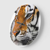 Mooie foto van Bengal Tiger Face Grote Klok (Hoek)