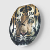 Mooie foto van Bengal Tiger Face Grote Klok (Hoek)
