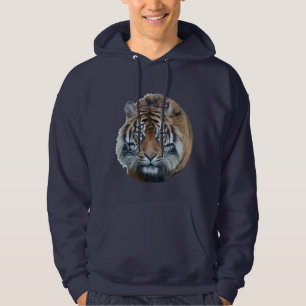 Mooie foto van Bengal Tiger Face Hoodie