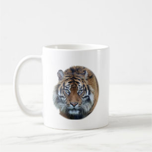 Mooie foto van Bengal Tiger Face Koffiemok