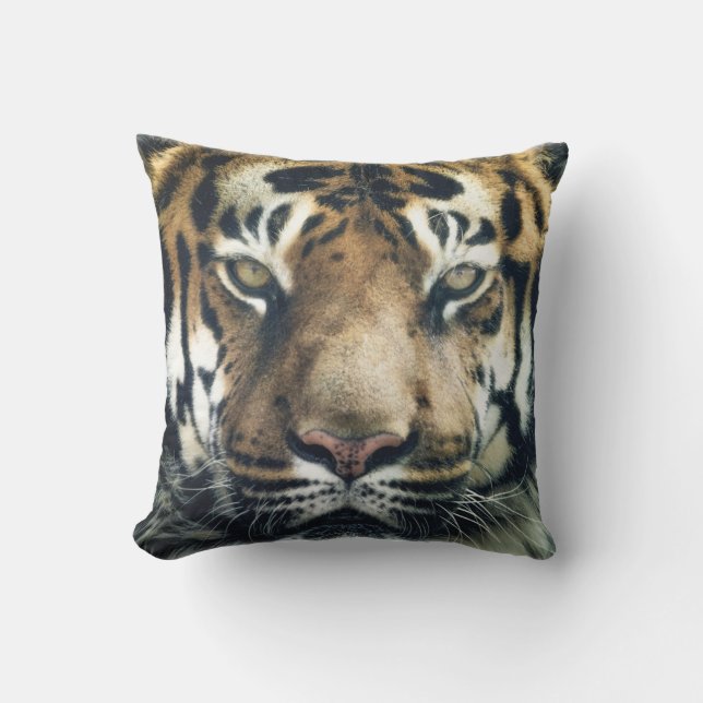 Mooie foto van Bengal Tiger Face Kussen (Voorkant)