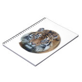 Mooie foto van Bengal Tiger Face Notitieboek (Linkerzijde)