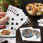 Mooie foto van Bengal Tiger Face Pokerkaarten (Insitu)