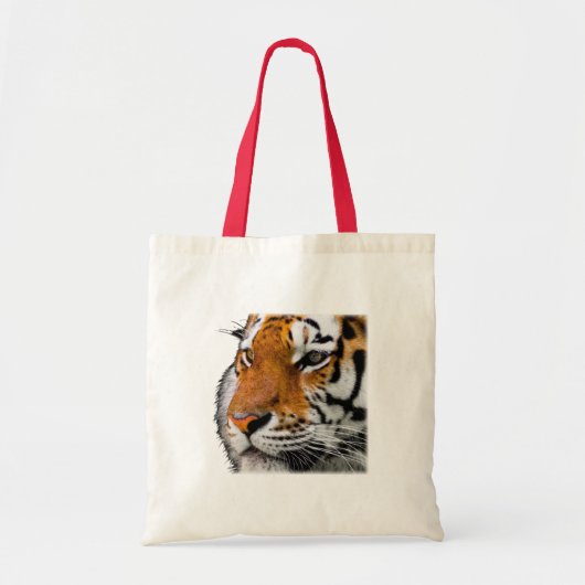 Mooie foto van Bengal Tiger Face Tote Bag (Voorkant)