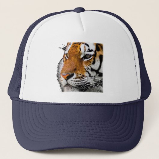 Mooie foto van Bengal Tiger Face Trucker Pet (Voorkant)