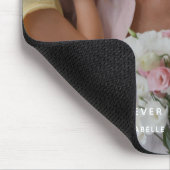 Mooie foto van beste nana ooit Blush Floral Muismat (Hoek)