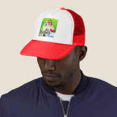 Mooie Foto van Beste Vriendin met Cute Hond en Rod Trucker Pet (In situ)