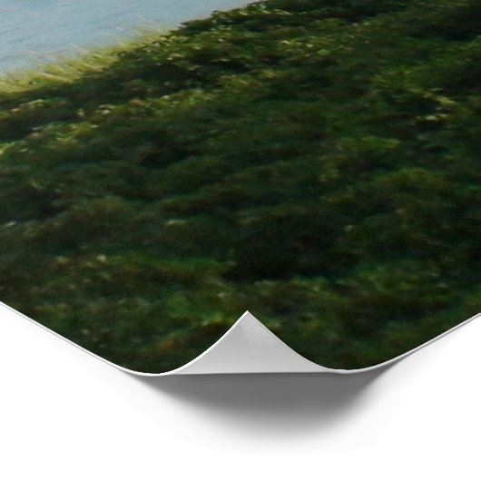 Mooie foto van boten bij Dock in Cape Cod, Ma Poster (Hoek)