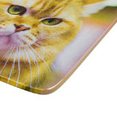 Mooie foto van een Cute Cat. Bestel nu Snijplank (Hoek)