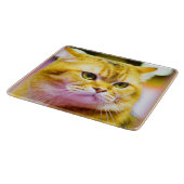 Mooie foto van een Cute Cat. Bestel nu Snijplank (Hoek)