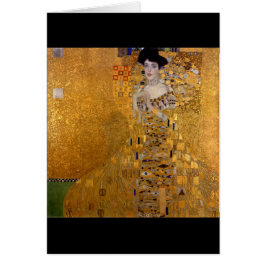 Mooie foto van een dame van Gustav Klimt, Deco
