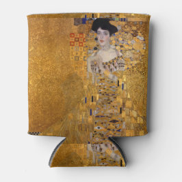 Mooie foto van een dame van Gustav Klimt, Deco Blikjeskoeler