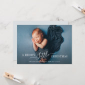 mooie foto van geboortekaart kaart (Voorkant / Achterkant in situ)