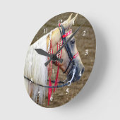 Mooie foto van Palomino Ronde Klok (Hoek)