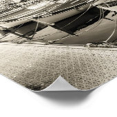 Mooie  foto van poort poster (Hoek)