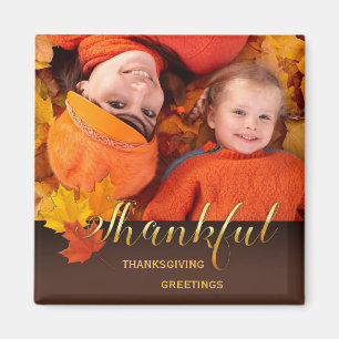 Mooie foto van Thanksgiving Magneet