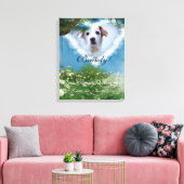 Mooie foto Voeg je foto-herinneringen toe Canvas Afdruk (Insitu (Woonkamer))