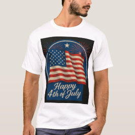 Mooie foto voor Independence Day T-shirt