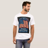 Mooie foto voor Independence Day T-shirt (Voorkant volledig)