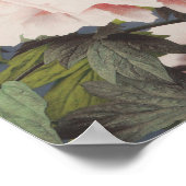 Mooie fotomechanische prints van Peony Flowers (Hoek)