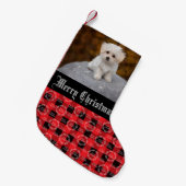 Mooie foto's met kerstmis kleine kerstsok (Voorkant (Hangend))