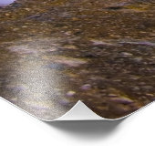 Mooie foto's van grote oceaanzonsondergang foto afdruk (Hoek)