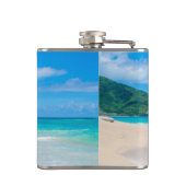 Mooie foto's van het leven van het eiland Tropical Heupfles (Achterkant)